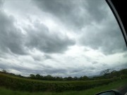 Rainy Day in UK he pull over for a bit fun! Big cock try to Cum! Handjob in car