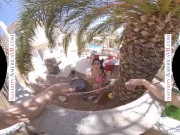 Naughty America - Lily Lane rides a big dick in VR 2/16