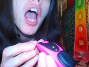 Behind the Scenes Bedroom Set Up PAWG Camgirl NEW Toy Lovense Ferri Panties Pull Pubes Ouch!! 8/16