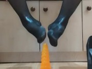 nylon foot caress 15/16