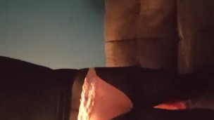Crossdresser Dances and Twirls around in a Pink Dress