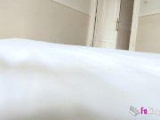 Horny babe teases guys and sucks their cocks in the street 12/16