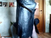 Mistress trains her slave to drink urine from a bowl 4/16