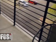 Mofos - Lucky Dude Gets Disciplined For Pouring Coffee On Sexy Blonde Teen Kiara Cole 1/16