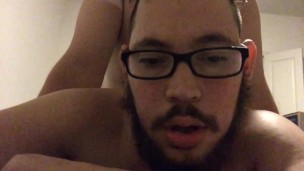 Risky BJ in Front of Our Apartment and Then Breeding (Preview)