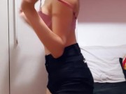 Sexy Lingerie Striptease 4/16