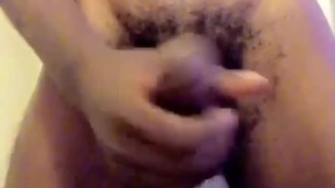 beating my black dick til I nut