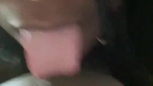 Tasting my titties