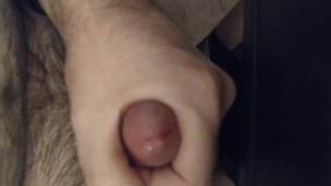 Late night close up masturbation on my desk