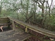 Friend makes me cum in public park 8/16