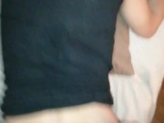 Fuck her pussy when she play Switch part 2 + cumshot 9/16