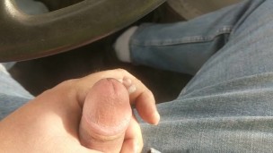 Break time cumshot