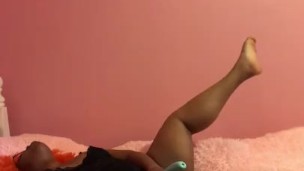 Carmen fucks herself silly 
