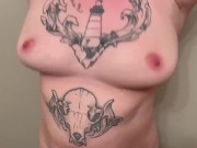My wife learns how to spin her tits  - Screenshot 15 of 16 - Boobs