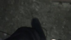 Sneaking out to cum on my street -nearly caught-