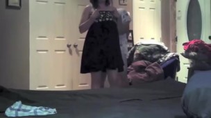 Playboy bunny shows off asshole and cunt