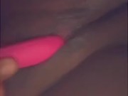 My toy makes me cum so much
