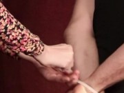 Full Weight Ball Standing + Ball Stomping in High Heels + Shiny PVC Trousers Trailer