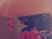 Pants coming off slowly and showing my ass! Boob teasing too!  9/16