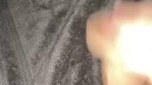 Watch me squirt after fucking my creamy pussy