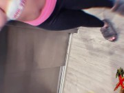 TWO BAD BITCHES CAUGHT SUCKING DICK IN ELEVATOR! 1/16