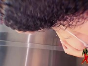 TWO BAD BITCHES CAUGHT SUCKING DICK IN ELEVATOR! 3/16