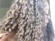 Fucking me outside the window while people drive by  4/16