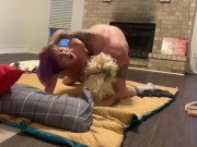 Pre-couch living room fuck 13/16