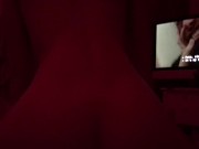 Petite Amateur Slut Sucks and Rides Dick