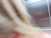 Marie Jah Wanna: Sucks Dick and Fucks In Public Elevator 10/16