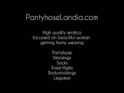 PantyhoseLandia - Melisa Mendini Stockings in bath teaser 14/16