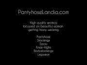 PantyhoseLandia - Melisa Mendini Stockings in bath teaser 16/16