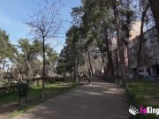 Is she crazy??? AMAZING PUBLIC SEX with Sara 2/16