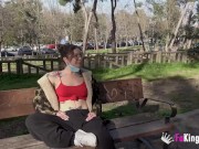 Is she crazy??? AMAZING PUBLIC SEX with Sara 4/16