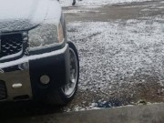 snow bunny at it again 8/16