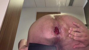 Show rosebud after hard ffisting