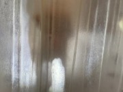 Step Aunt JOI in Shower Plays With Pussy Jack Off Spying On Best Legs Feet Tits 3/16