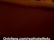 Husband cums while watching wife fuck bull in theater room 11/16