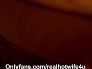 Husband cums while watching wife fuck bull in theater room 14/16
