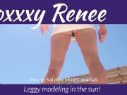 Leggy Modeling in the Sun!