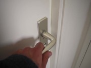 Sneaking up a cute blonde and then... 1/16