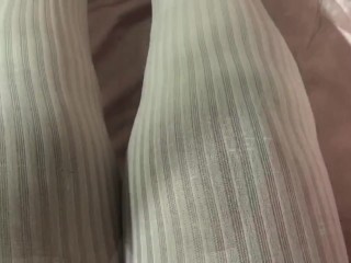 Pink pantyhose ebony bbw
