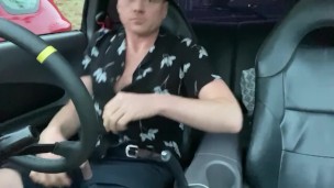 Straight Guy Bottle Of Piss In Car
