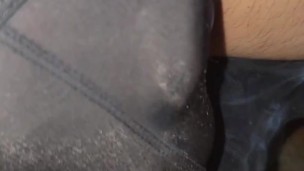 Jerking off my party load