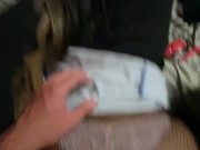 Back shots only in her fav skirt  7/16