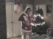 Christmas strip tease full nude