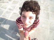 Urlaubsflirt eskaliert - AO-Sex am Hotelpool ! Hoffentlich erwischt mich keiner! 5/16