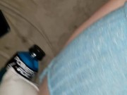 Close up inside pussy face fucked while fucked with a bottle cumming the whole time 9/16