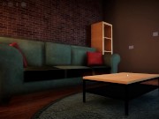 Our appartment [Hentai SFM game] Ep.2 Rainbow party girl enjoy a huge dildo and have an intense orga 14/16