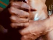 Cum Dripping BBC. Slow Motion Cumshot 